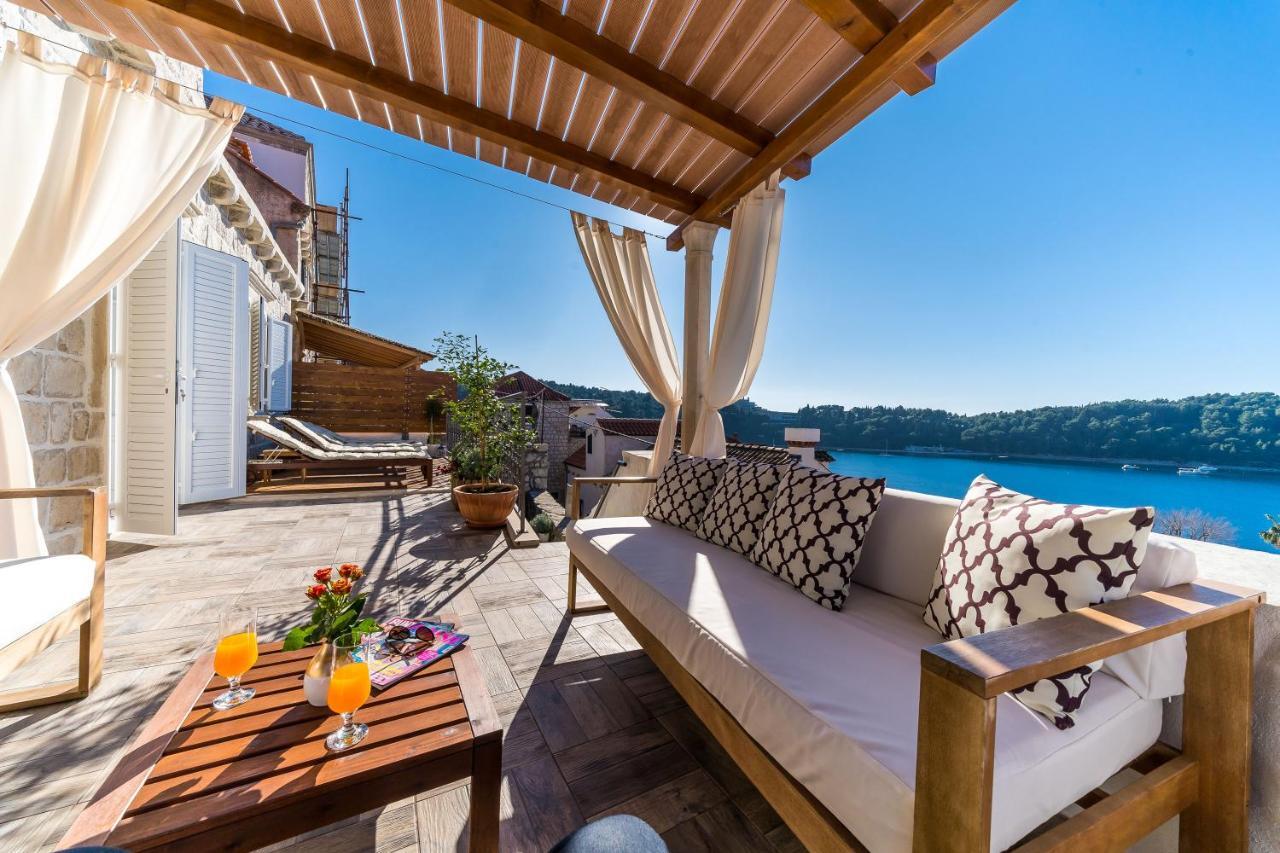 Dubrovnik-Cavtat Villa Mima -Sea Front Villa With Pool Exterior photo